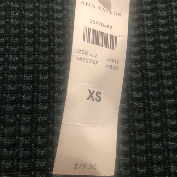 NWT Ann Taylor peplum sleeveless sweater - Picture 6 of 7